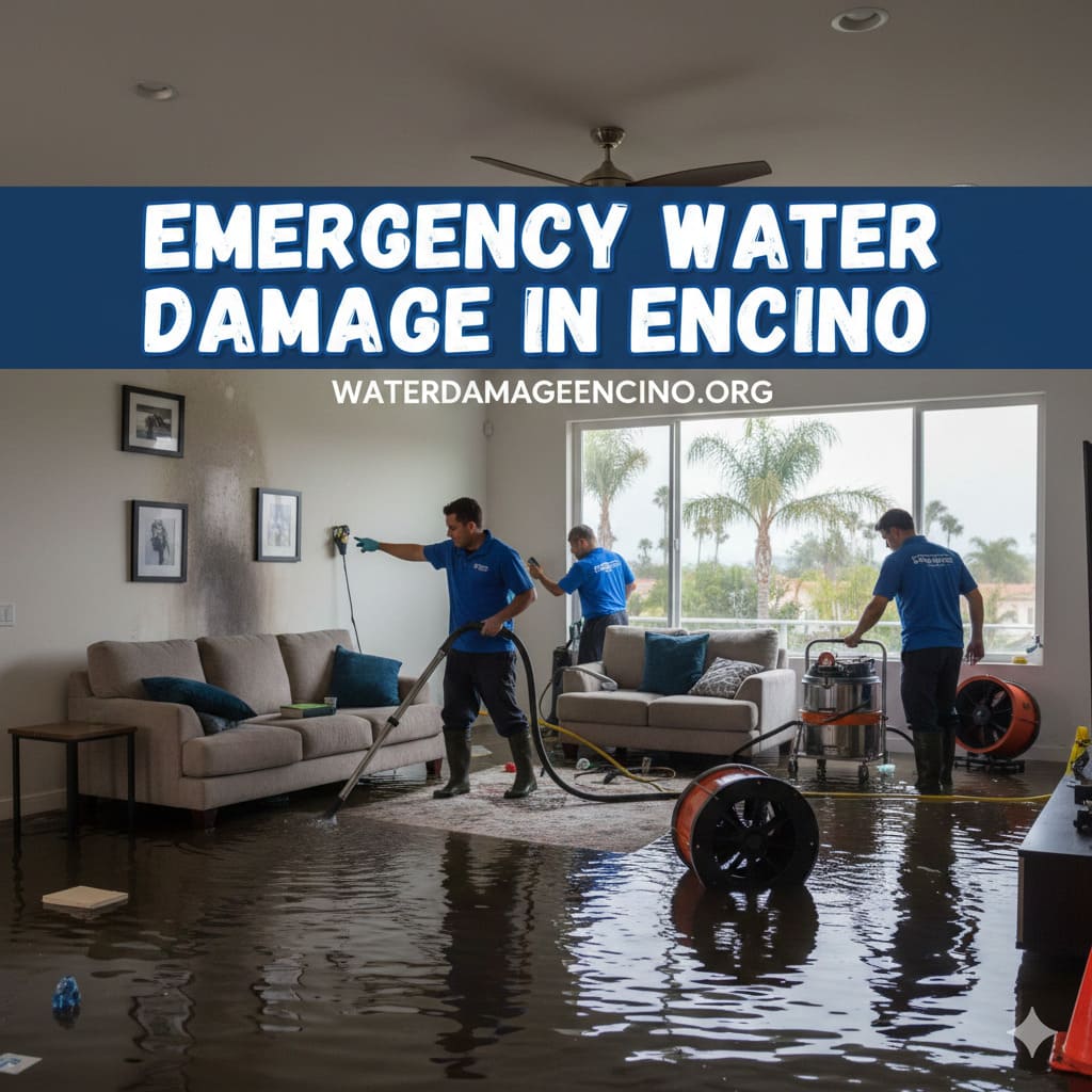 Emergency Water Damage Restoration in Encino CA